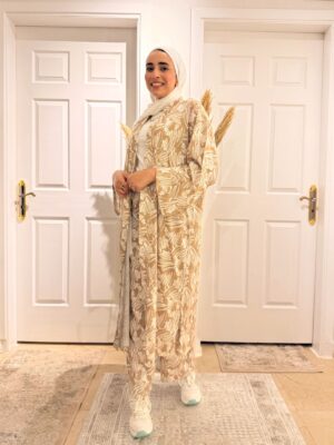 Printed Bieg Suit – Two-Piece Set
