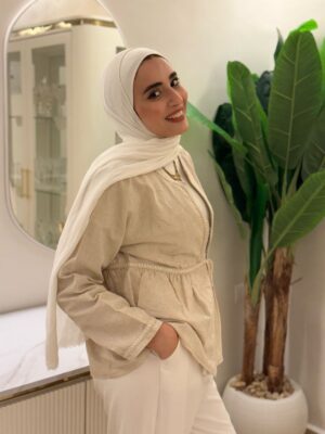 Pure Linen Blouse – One Size